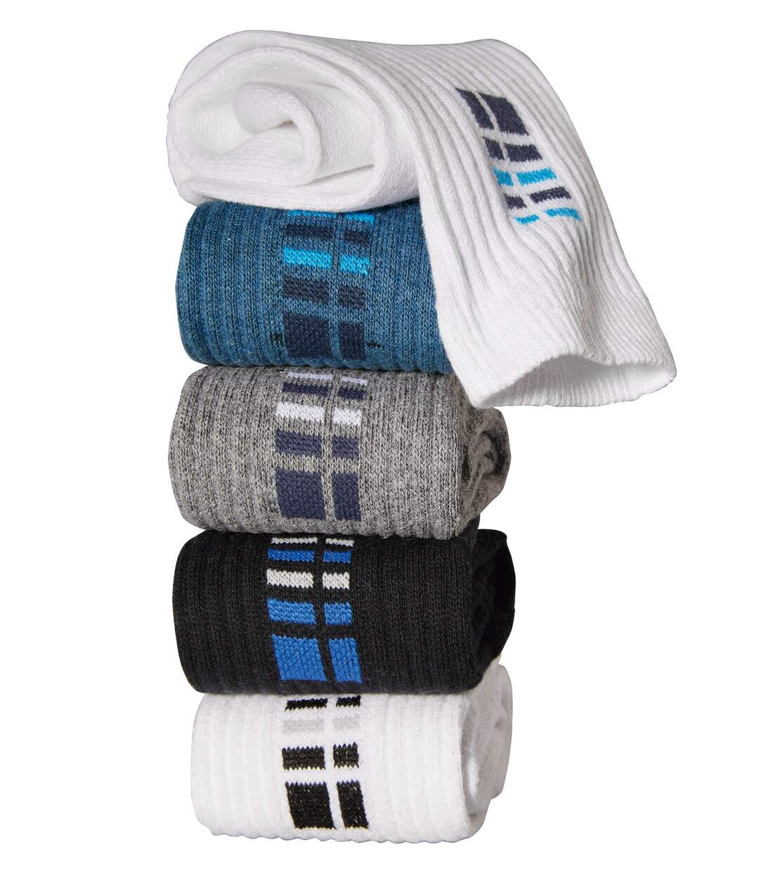 Lot de 5 Paires de Chaussettes Sport