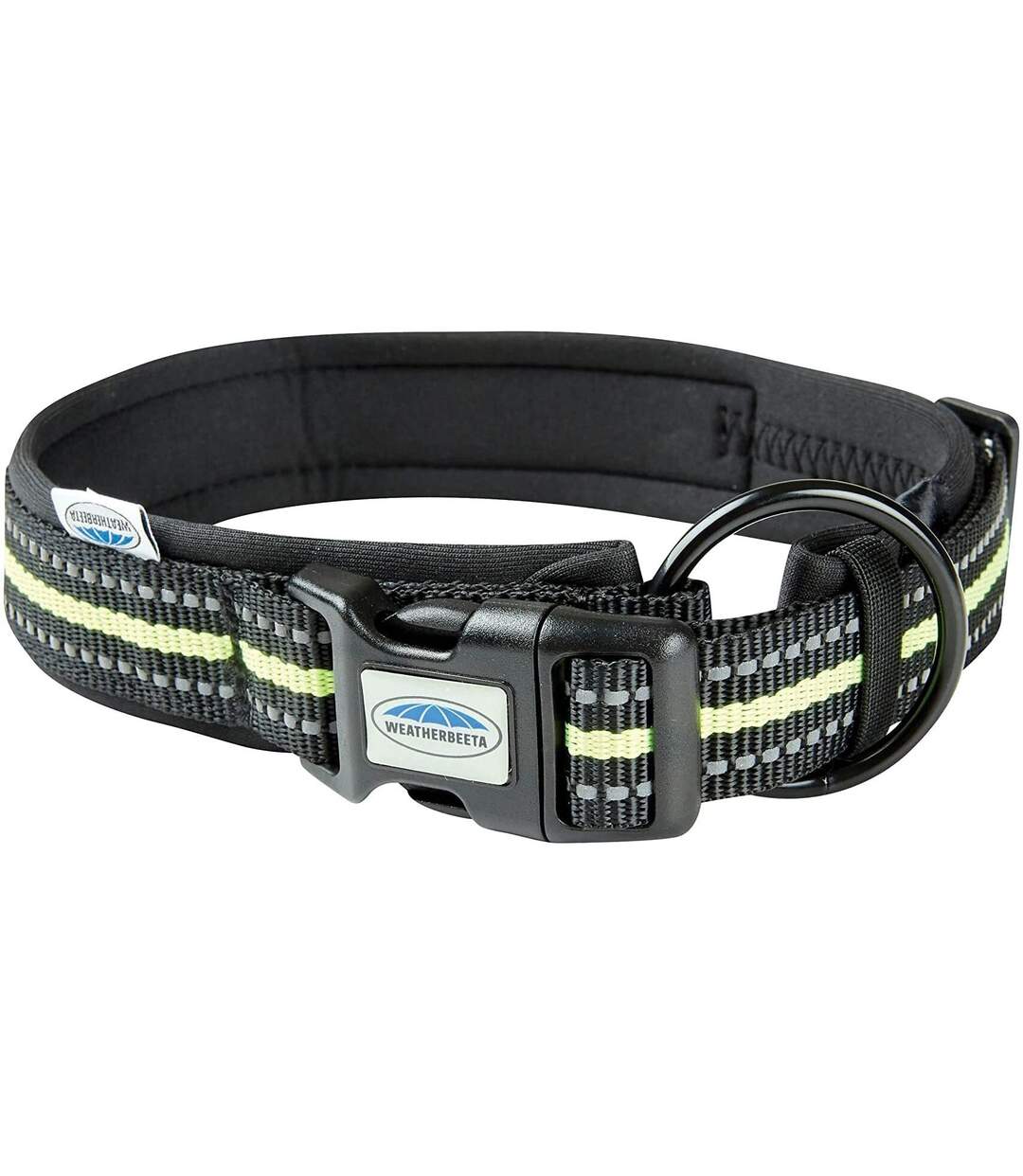 Weatherbeeta - Collier pour chiens (Noir / Jaune) (M) - UTWB1782