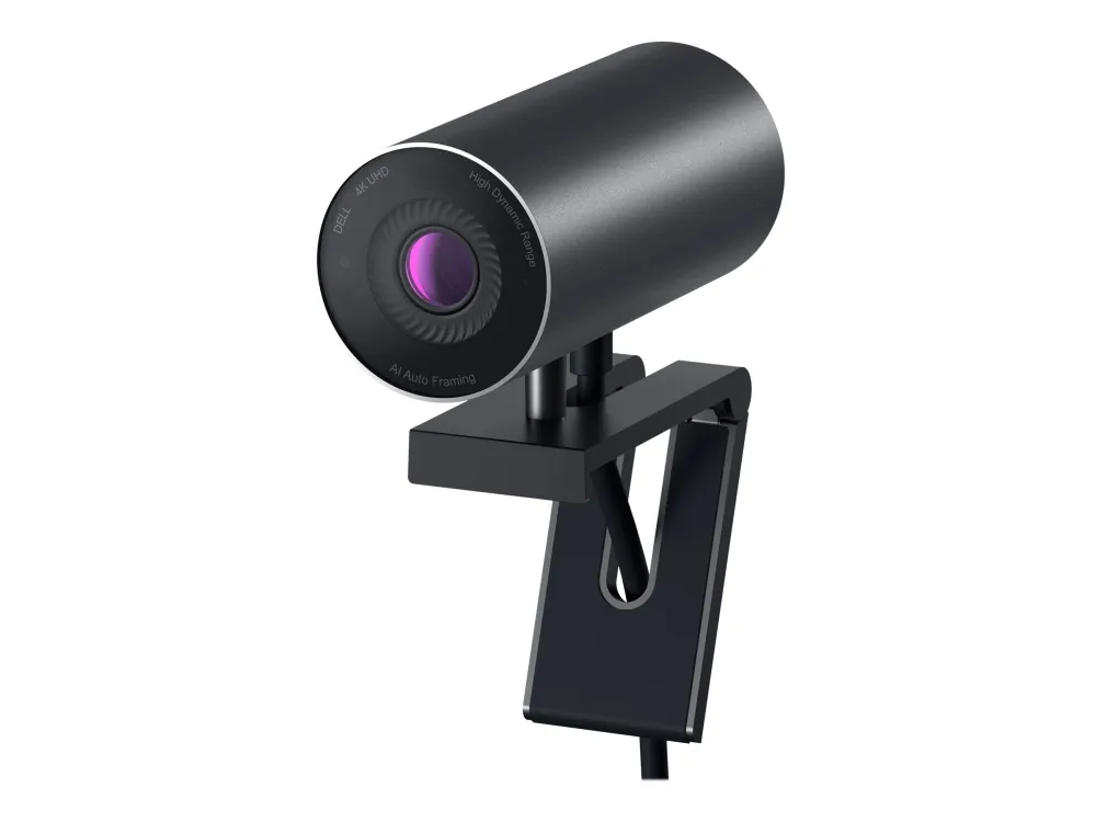 Dell UltraSharp WB7022 - Webcam - farve - 8,3 MP - 3840 x 2160 - USB