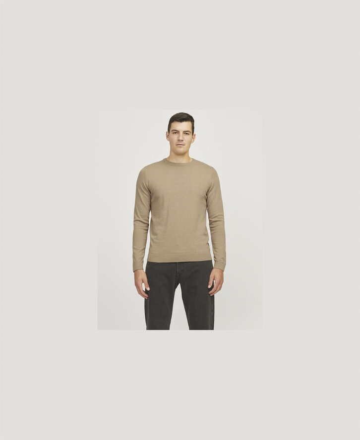 JJ-REBEL JREBCALLUM KNIT CREW NECK NOOS Crockery