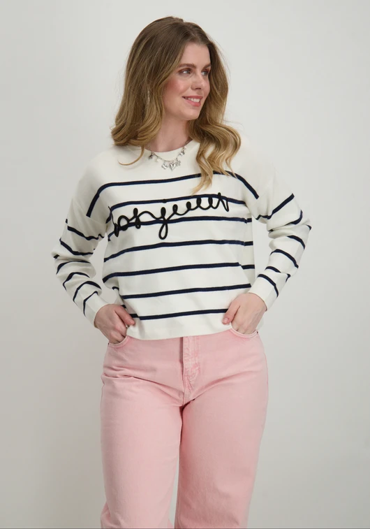 Vero moda Trui bonjour 10322312
