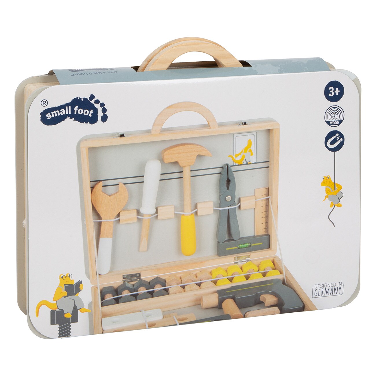 Smallfoot Werkzeugkoffer Miniwob (11808) Mehrfarbig Spielwerkbank