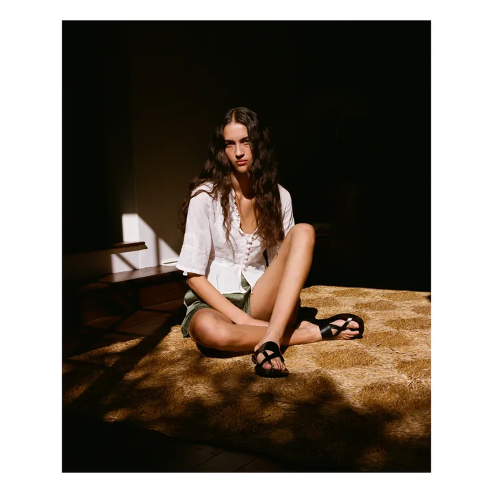 All That Remains Blouse Quinn Brodée | Blanc