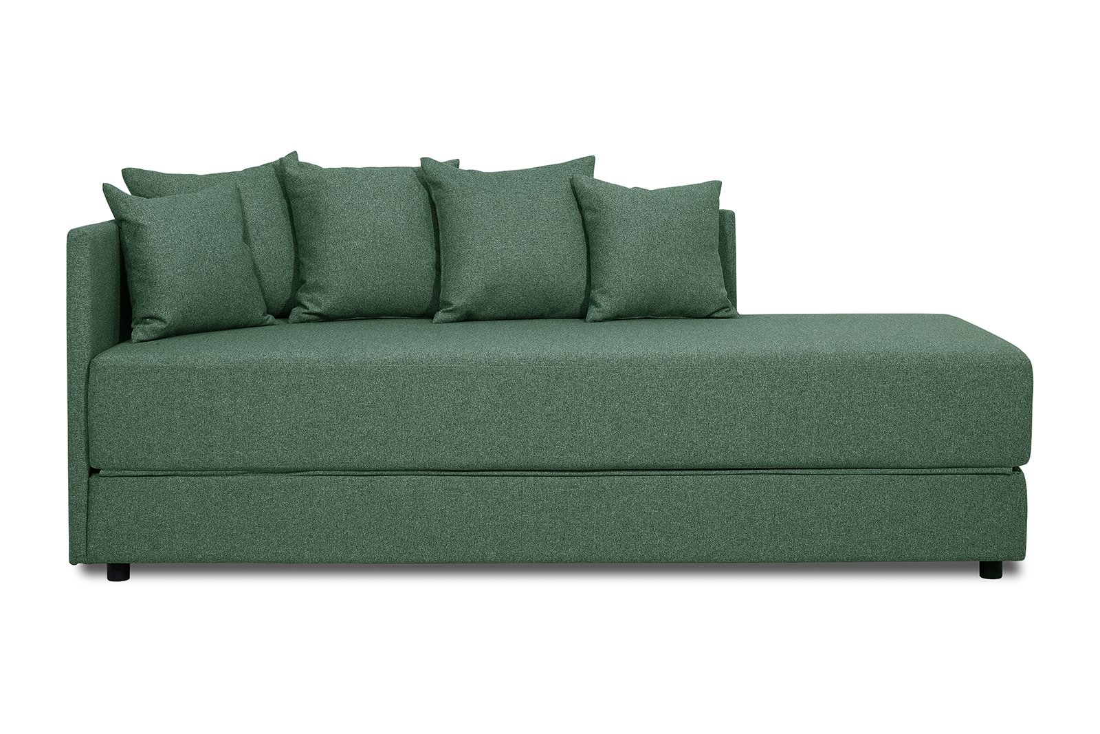 Tina sovesofa I tekstil Soild 17 grønn