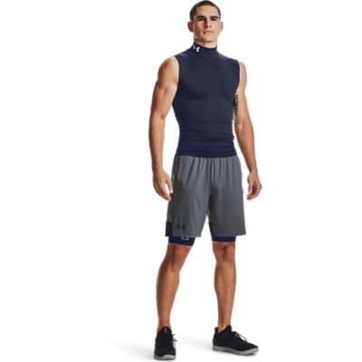 Under ArmourHeatGear Armour Long Shorts - dunkelblau/navy