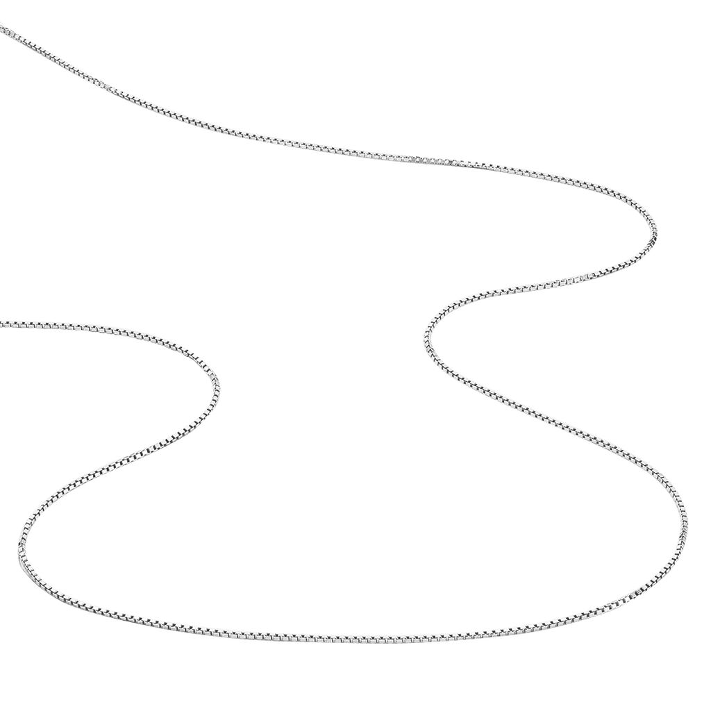Chaîne Alyze Argent Blanc