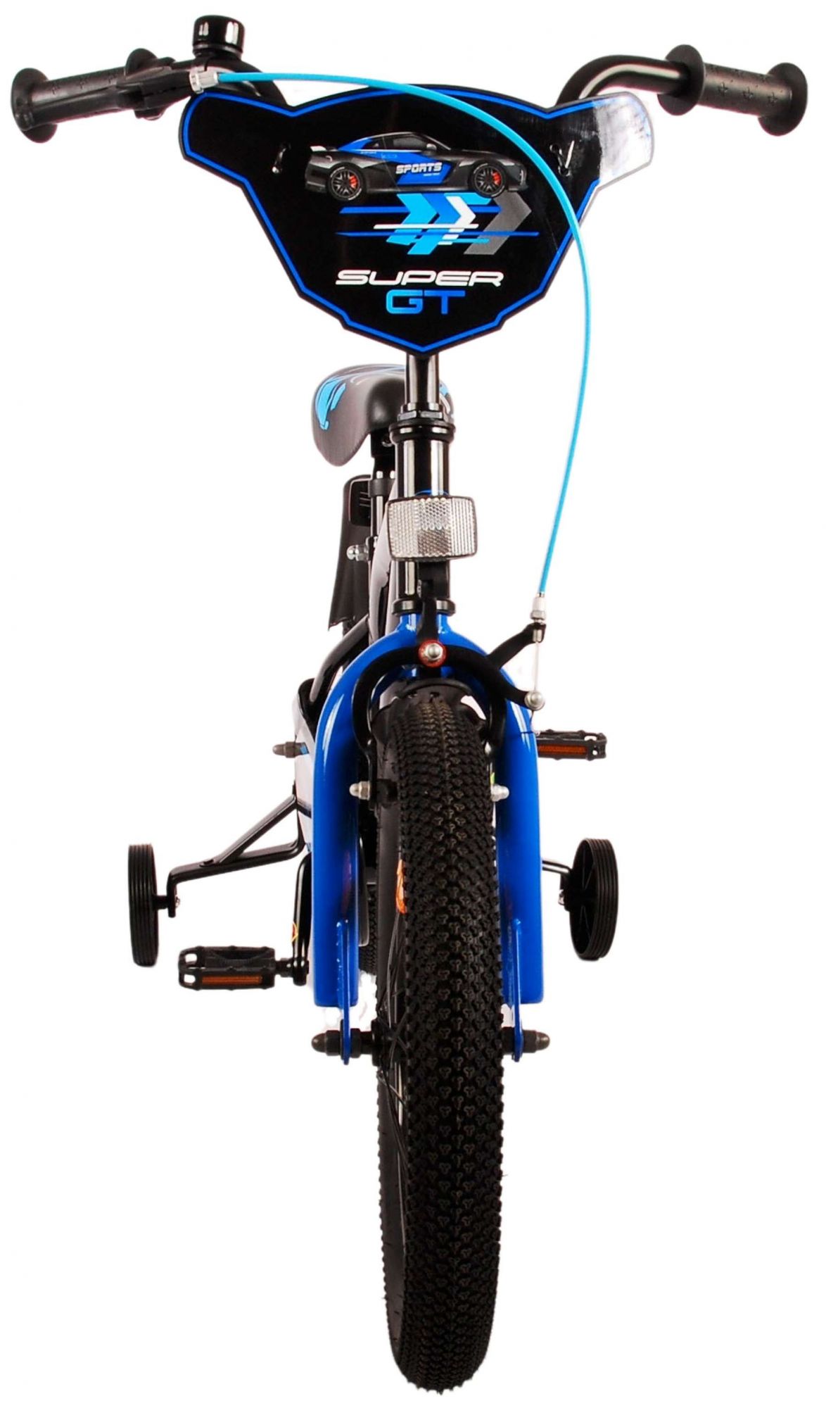 TPFSports Super GT Kinderfahrrad - Jungen - 16 Zoll - Rücktritt + Handbremse - Blau