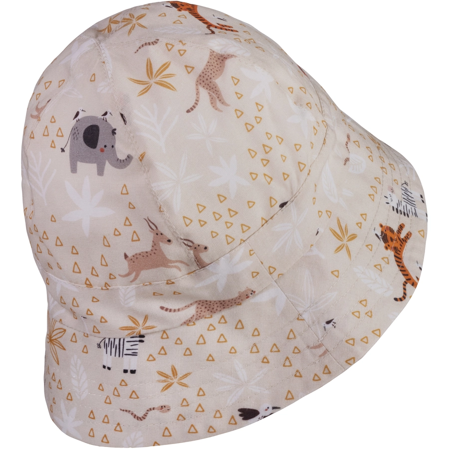 Sterntaler Safarihut Zootiere beige