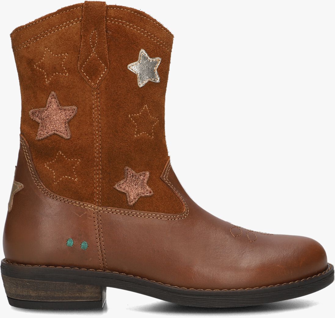 BUNNIESJR cognac bunniesjr cowboylaarzen roos rodeo