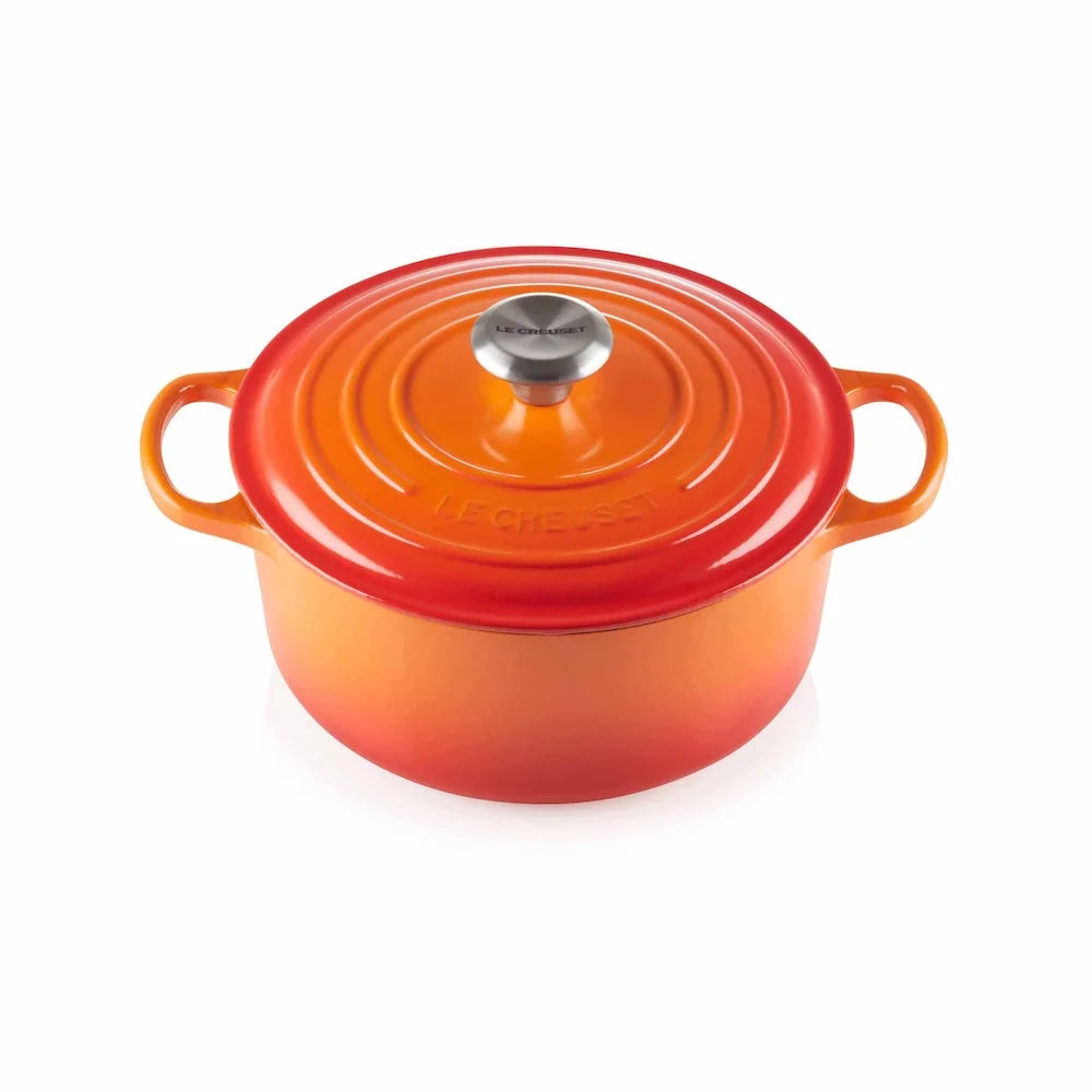 Le Creuset braadpan Signature Oranjerood