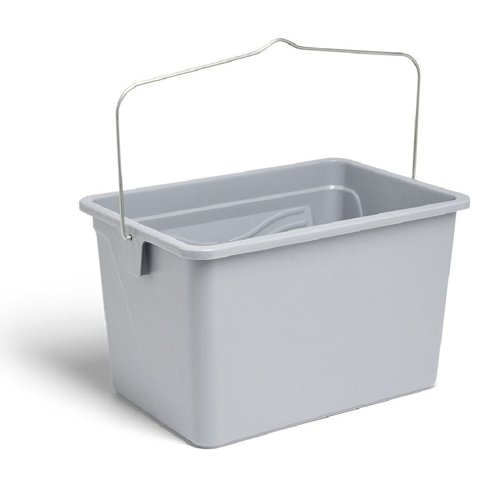 Seau à peinture 10L en plastique avec anse en acier