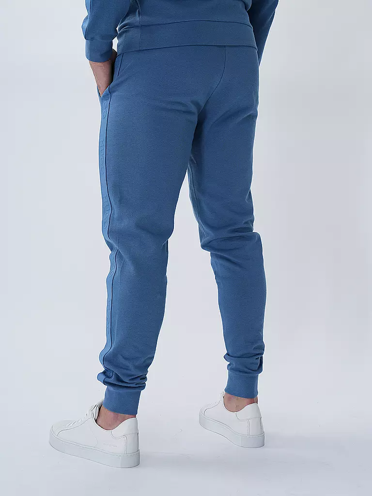 HUGO Loungewear Hose blau