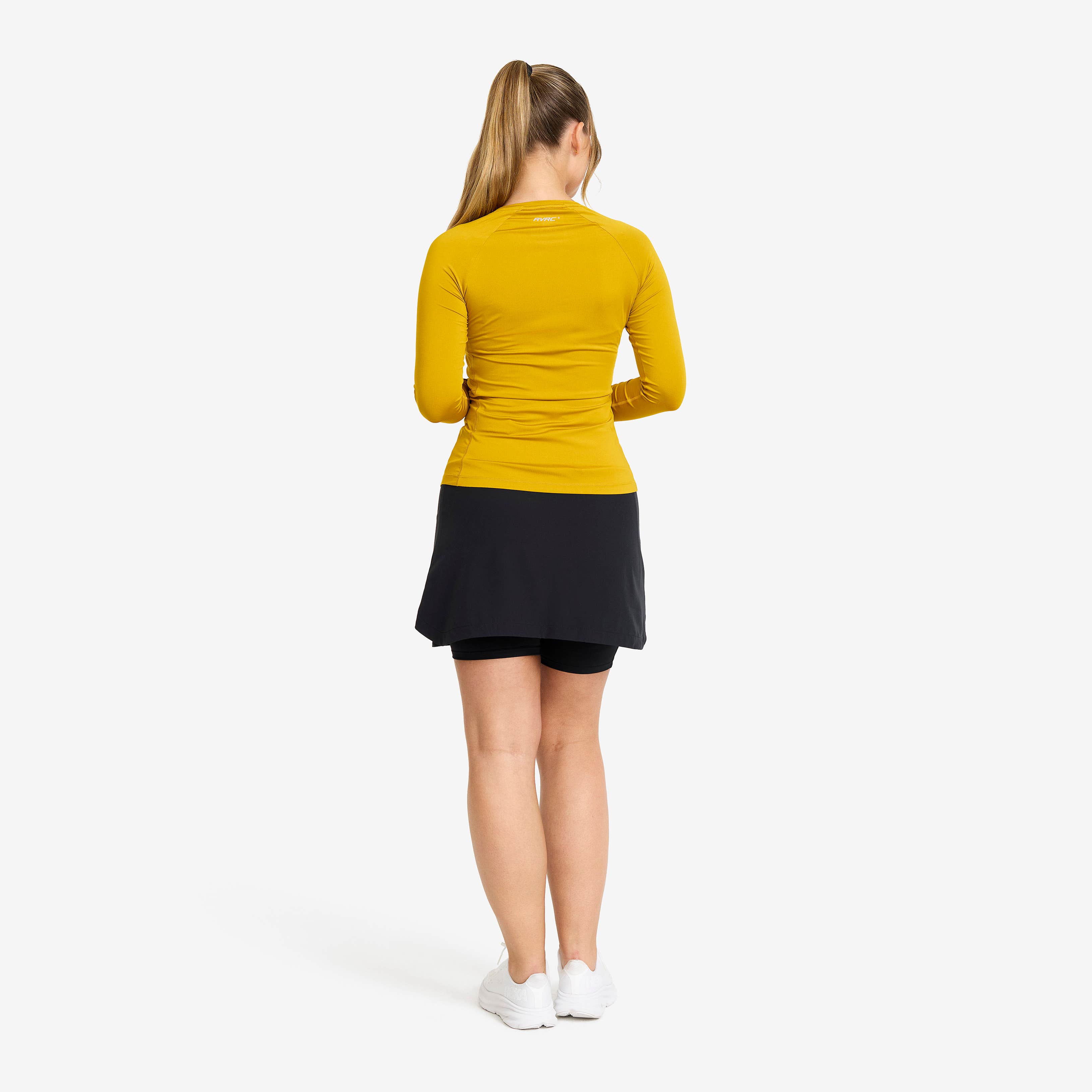 Stride Active Long-sleeved T-shirt Dame Golden Palm