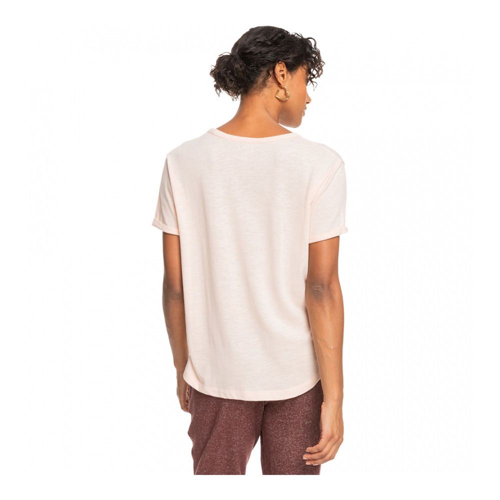 Roxy OCEAN AFTER - Tee-shirt Femme pale dogwood