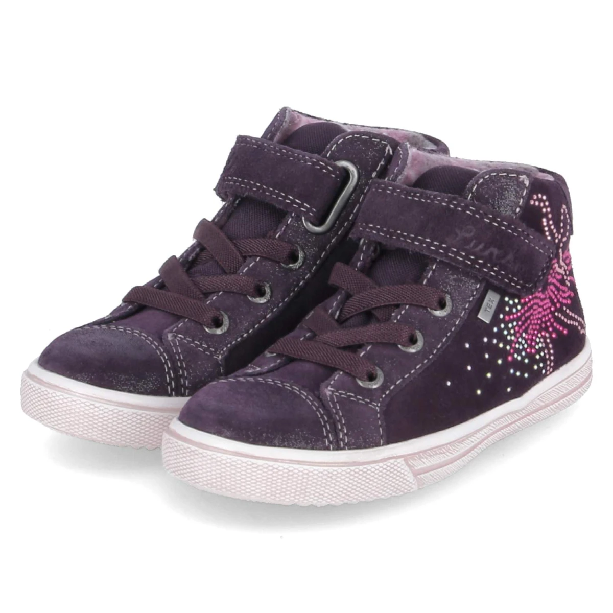 LurchiKlettschuhe SUNA - blackberry