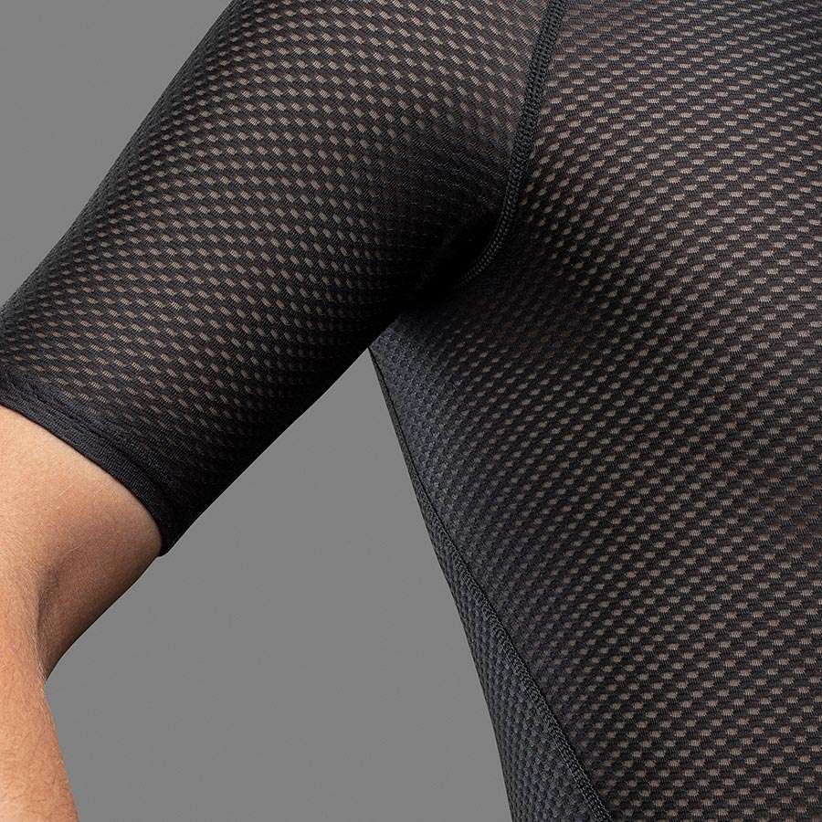 GripGrab Ultralight Mesh Ondershirt Korte Mouwen Zwart