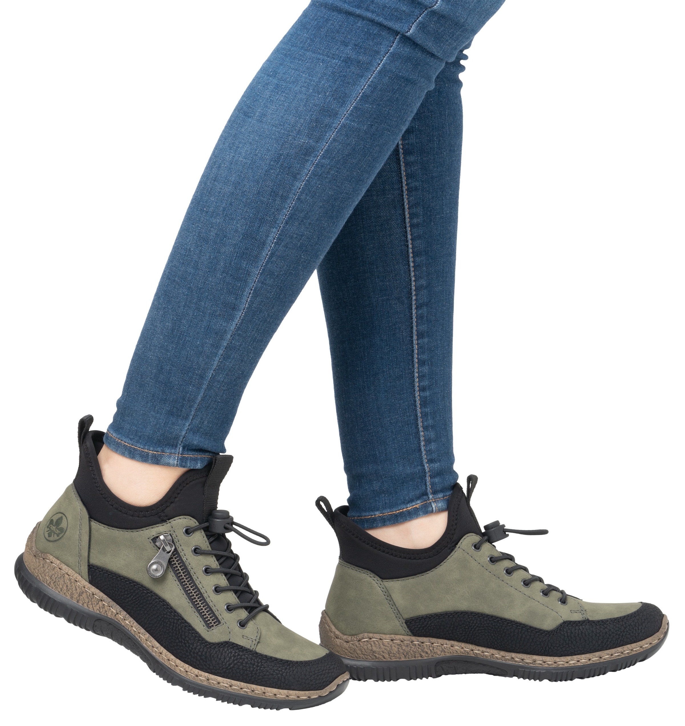Rieker Slip-On Sneaker  , Schlupfschuh, Freizeitschuh mit Schnellverschluss
