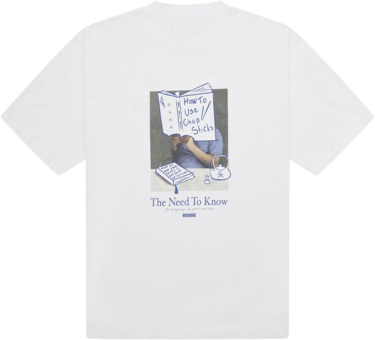 Woodbird WBBaine Chop Tee White