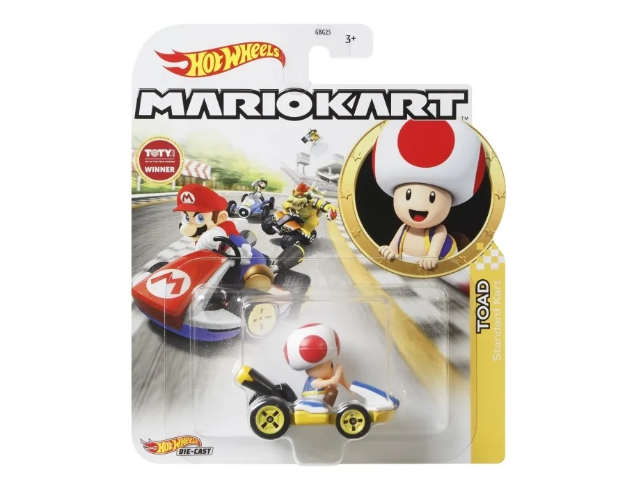 Hot Wheels Mario Kart Replica Diecast Asst.