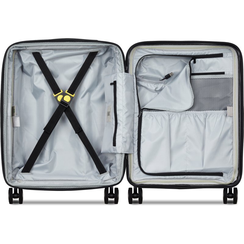 Shadow 5.0 valise cbaine slim extensible 4 doubles roues 55 cm vert