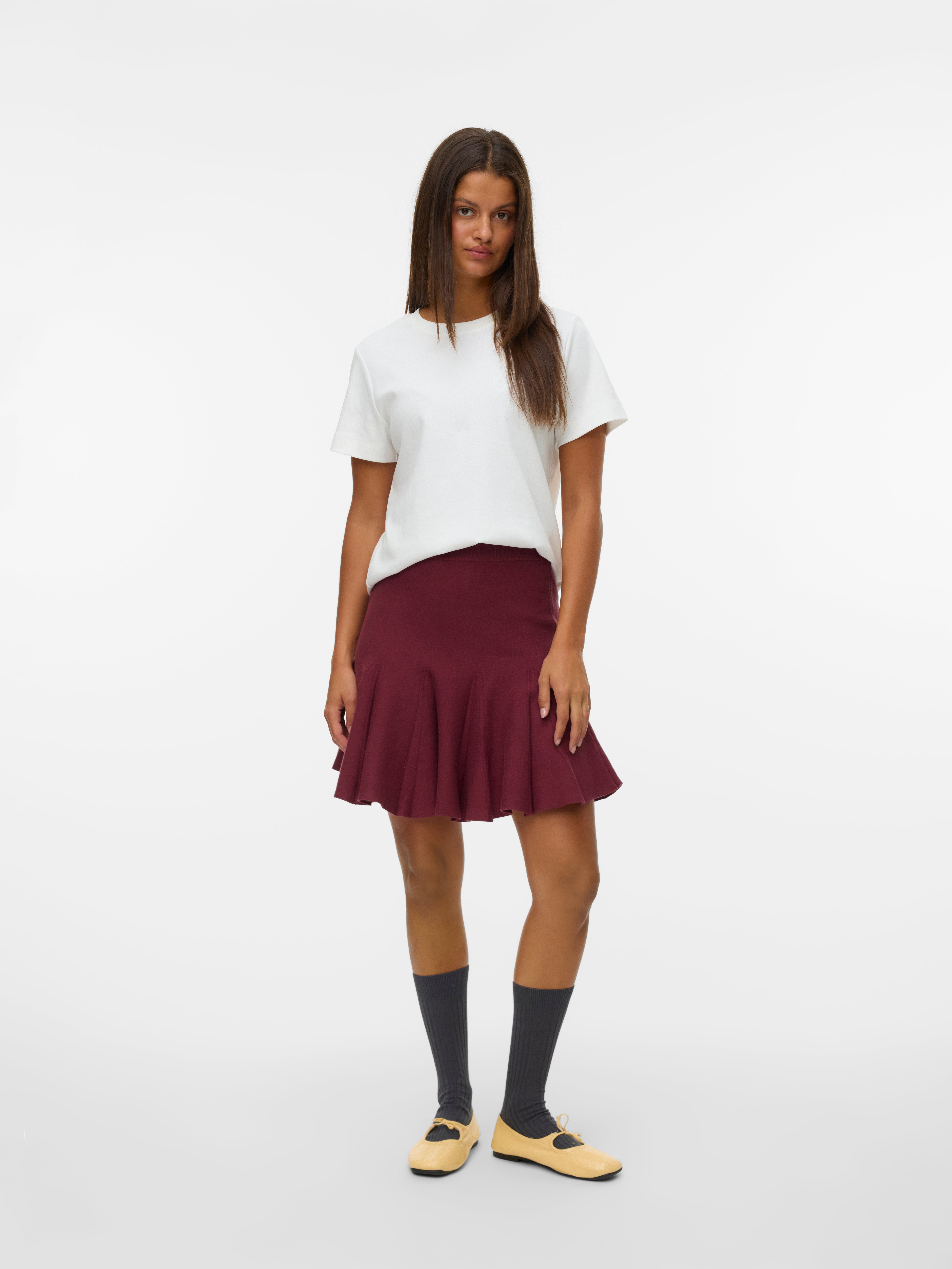 VMKRISTIN Mid waist Korte rok