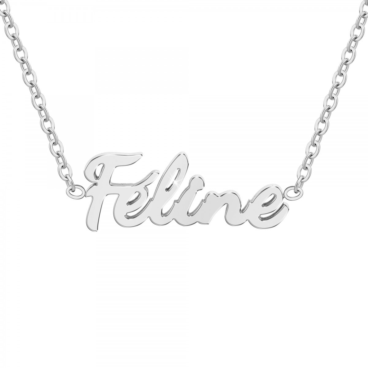 Féline - Collier à message