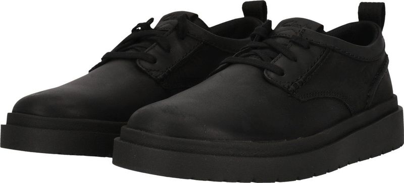Clarks - Polden Lace - Nette Schoenen - Zwart - Leer