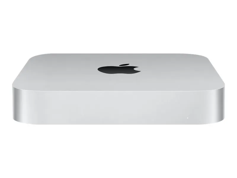 Apple Mac mini - M2 - RAM 8 GB - SSD 512 GB - M2 10-core GPU - Gigabit Ethernet, IEEE 802.11ax (Wi-Fi 6E), Bluetooth 5.3 - macOS Ventura 13.0 - skærm: ingen - sølv