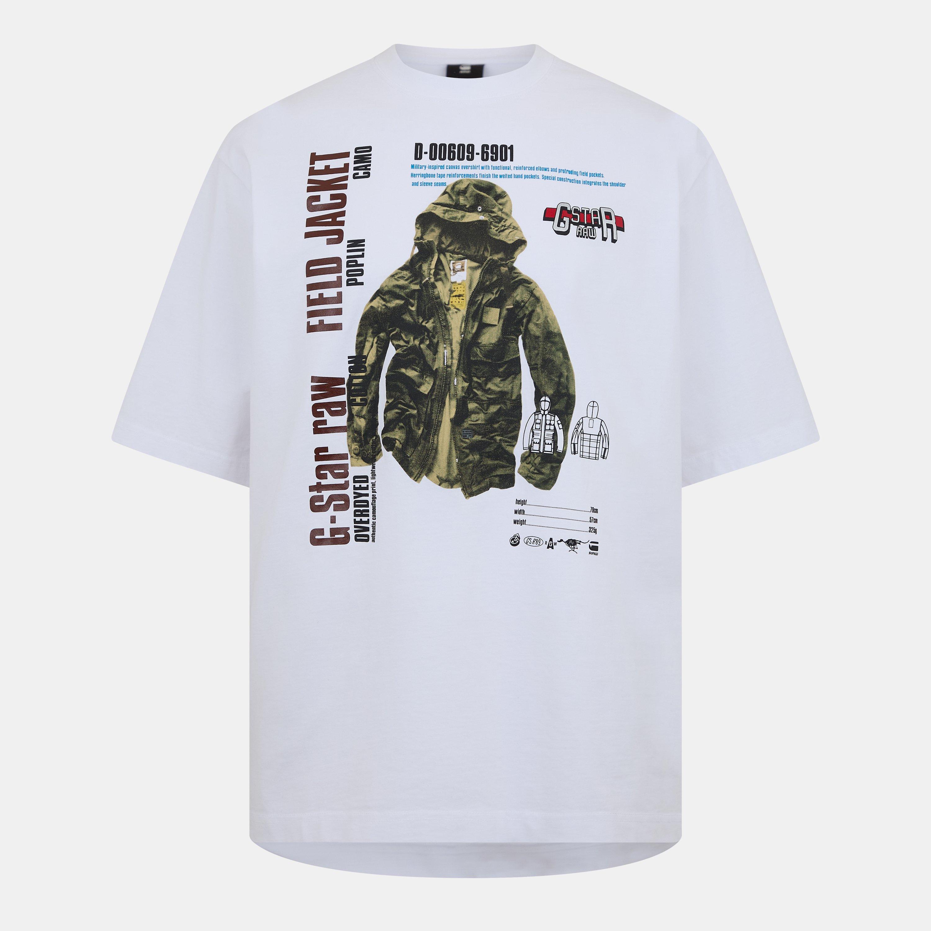 G Star Modelkit Print Boxy T Shirt
