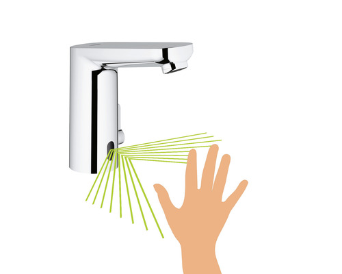 GROHE Touchless Kraan EUROSMART CE chroom 36325001