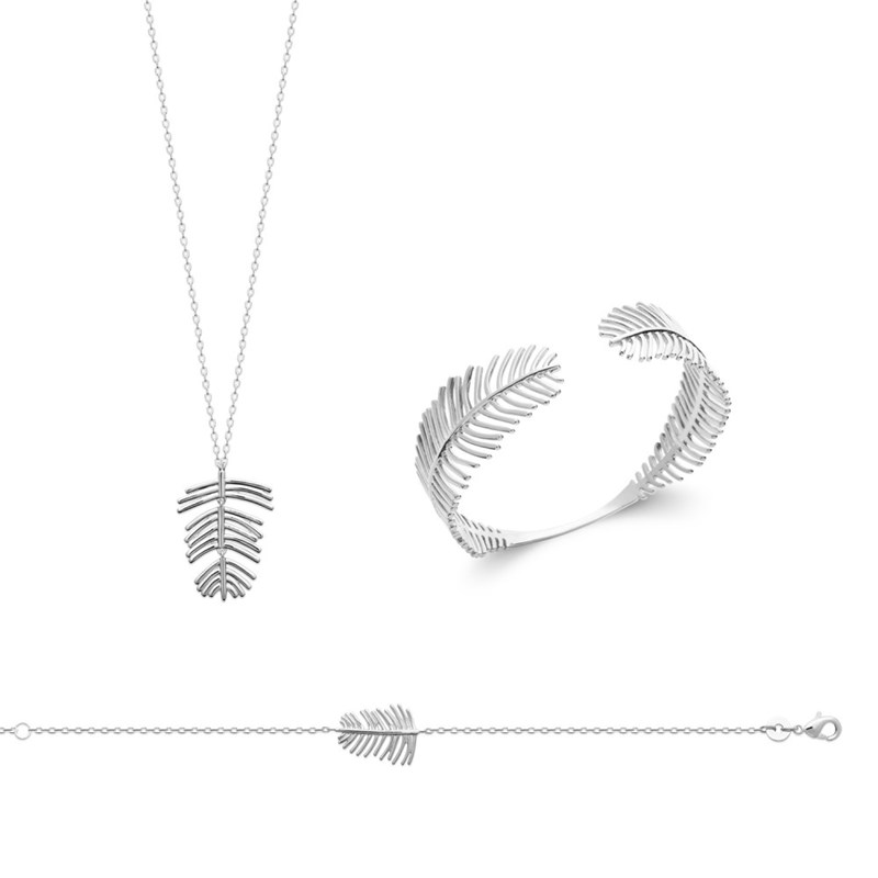 Collier Femme - Argent 925 - Longueur : 45 cm