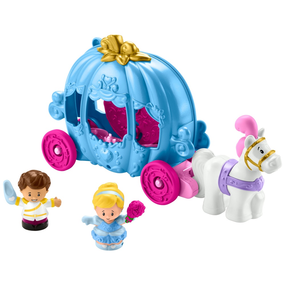 Fisher-Price Little People Prinzessin Cinderellas tanzende Kutsche Set