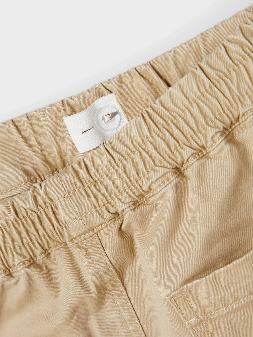 NAME IT casual broek NKMROMEO zand