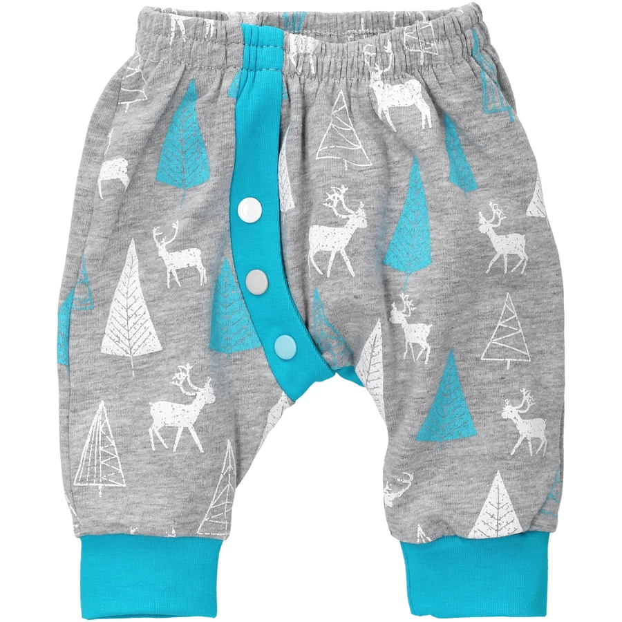 Koala Baby 2tlg Set Shirt + Hose Rentier - by Koala Baby grau türkis