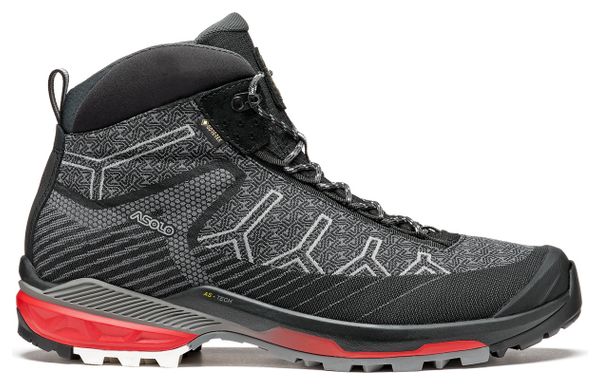 Chaussures de Randonnée Asolo Falcon Evo Jacquard GV Rouge/Noir