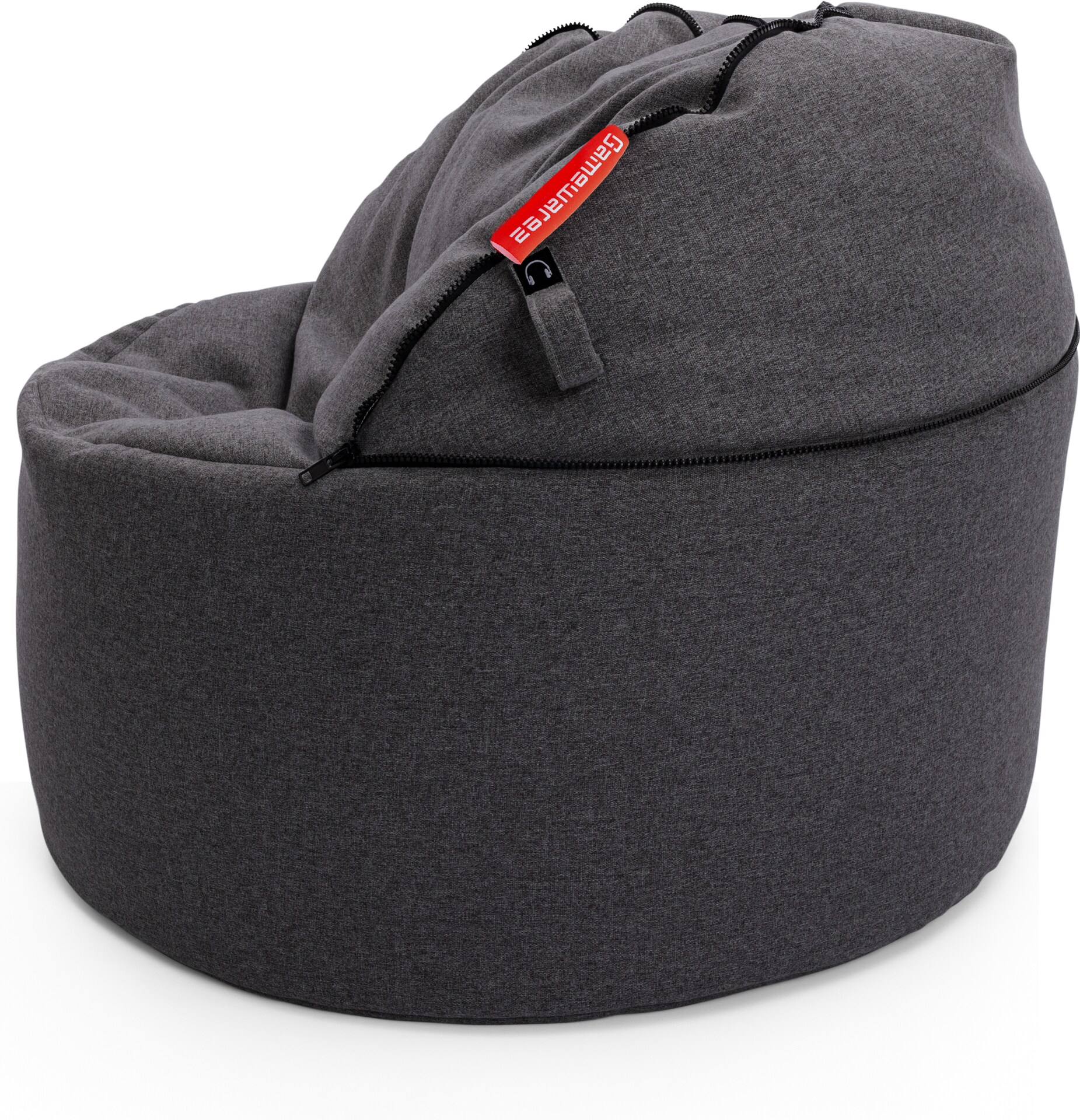 Gaming Sitzsack Morph Samt (Anthrazit)