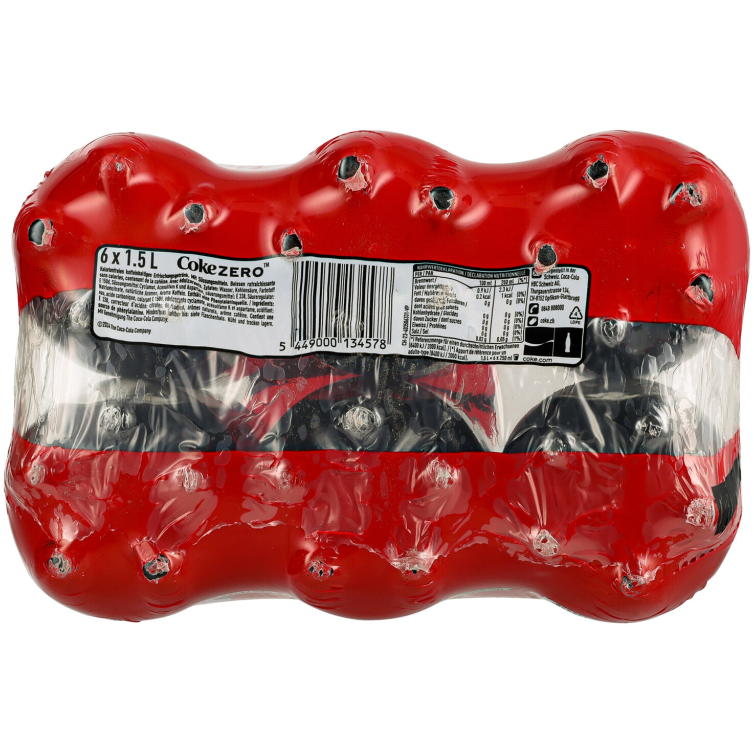 Coca-Cola Zero 6x1,5l
