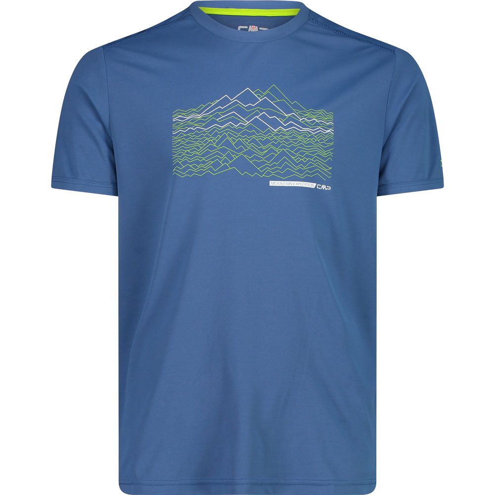 CMP T-Shirt Herren dusty blue