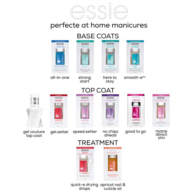 essie Nagelverzorging All-In-One Base En Top Coat 13,5 ML