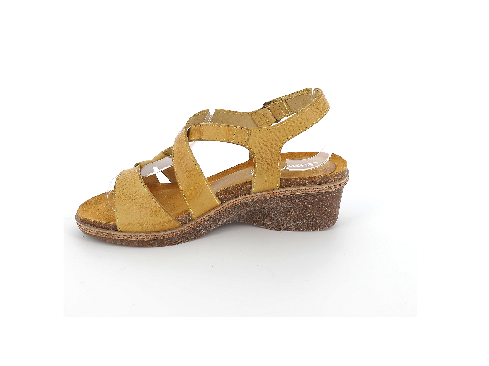 Xapatan-1537 Cuir Moutarde