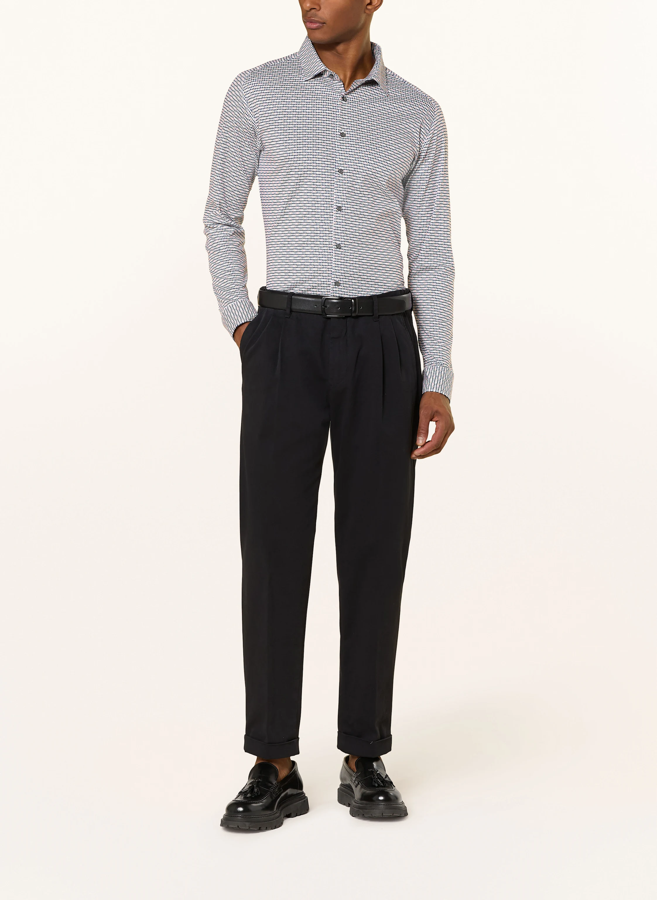 DESOTO Jerseyhemd Slim Fit