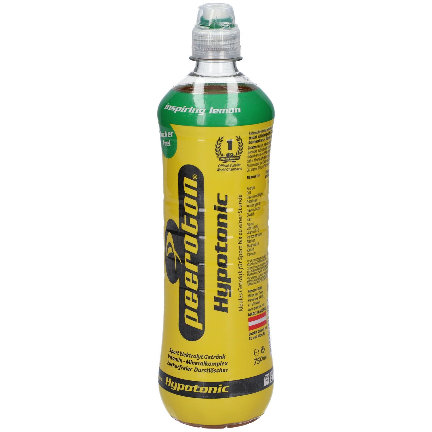 peeroton® Hypotonic Sports Drink, Inspiring Lemon