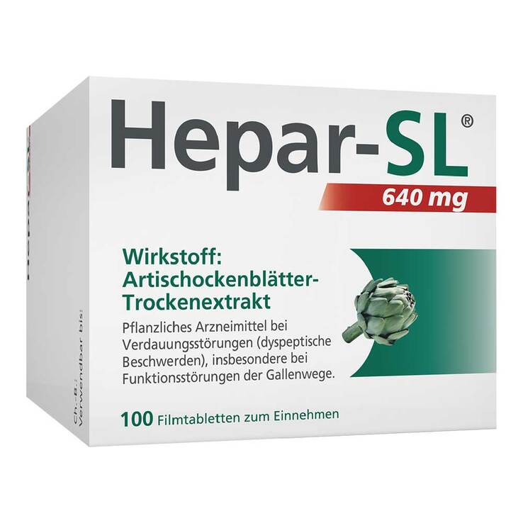 Hepar-SL® 640 mg Filmtabletten, 100 St