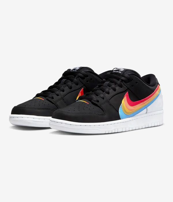 Nike SB x Polaroid Dunk Low Pro Schuh (black black white)