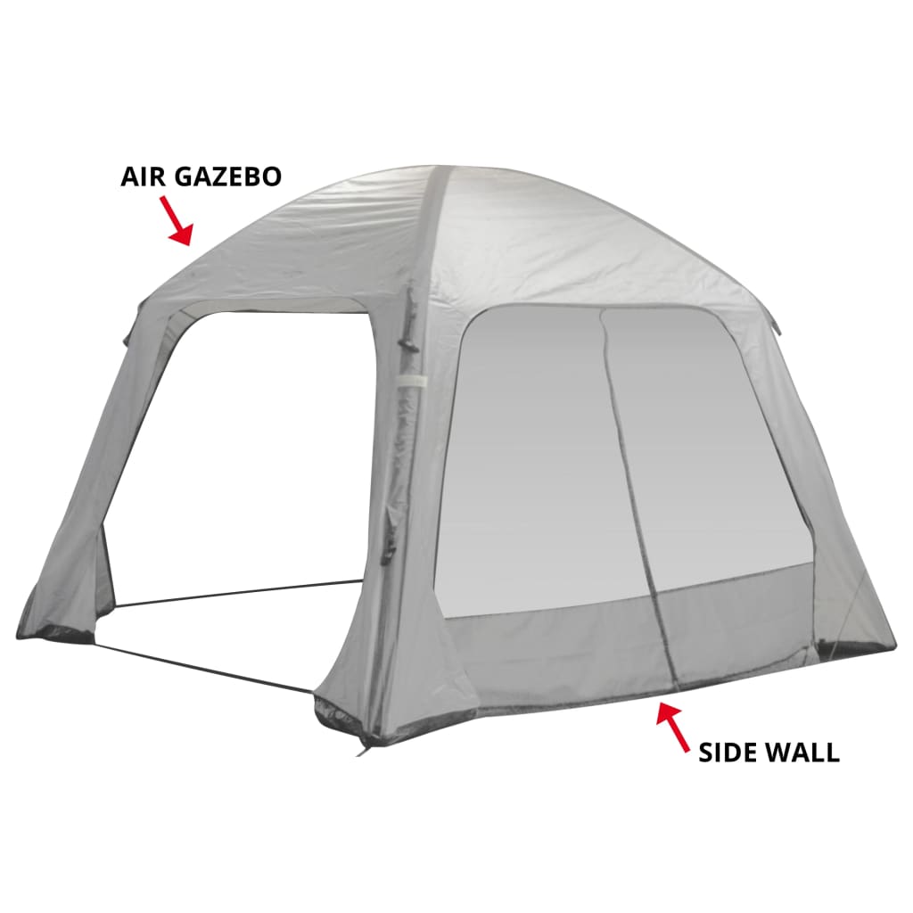Parede lateral Bo-camp com mosquiteiro para tenda gazebo inflável, cinza