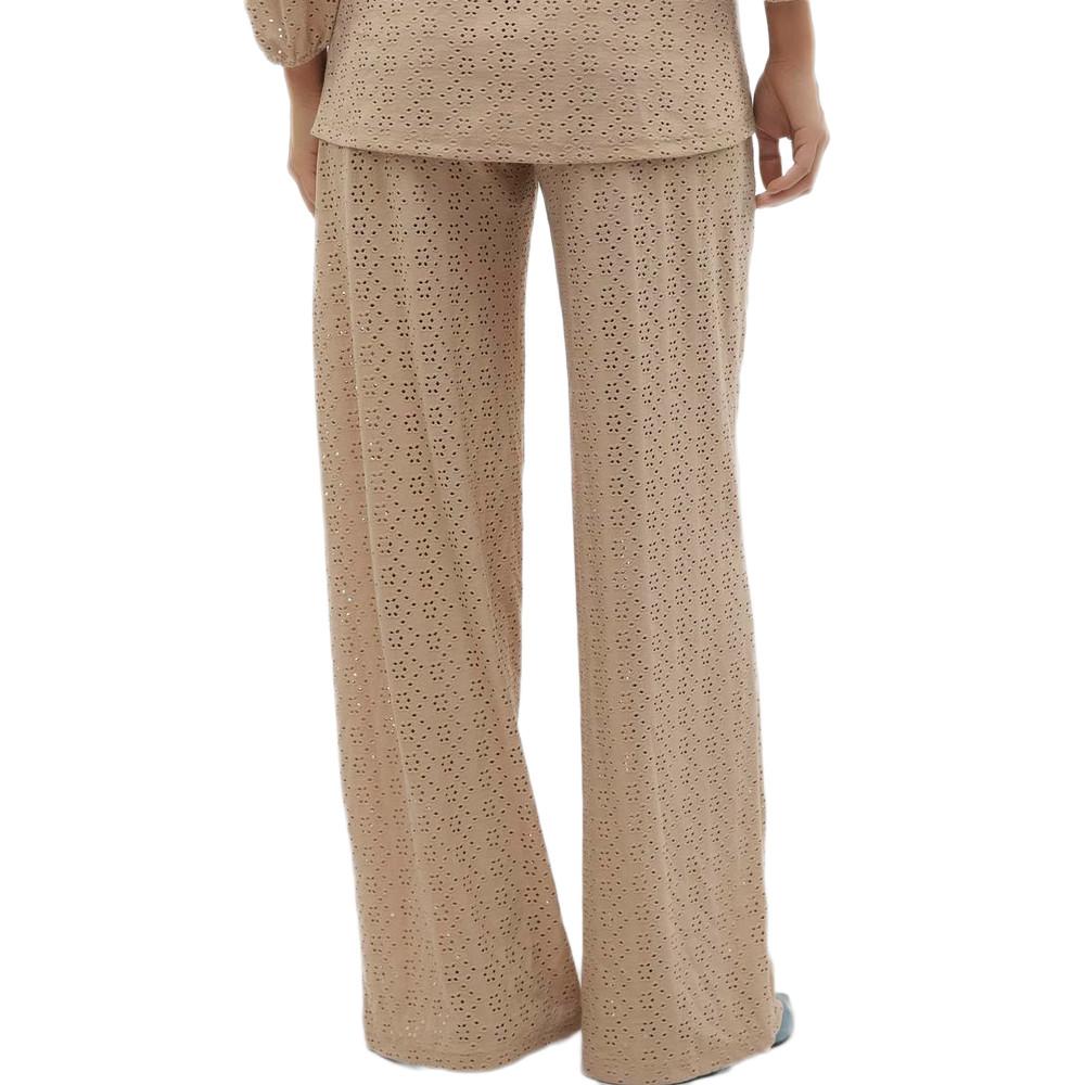 Mamalicious Pantalon Beige Femme Mamalicious Mangie