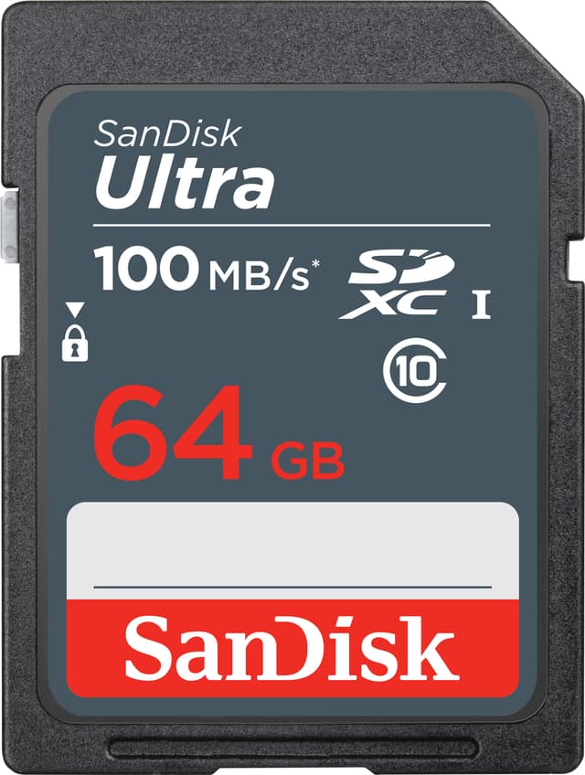 Sandisk Ultra 64GB SDXC hukommelseskort