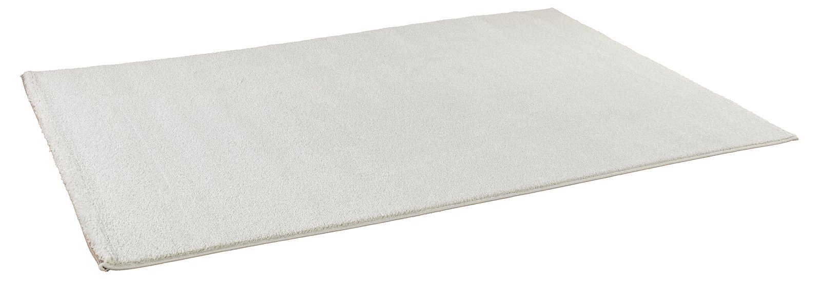 Tambour gulvteppe 160x230 Snøhvit farge heatset