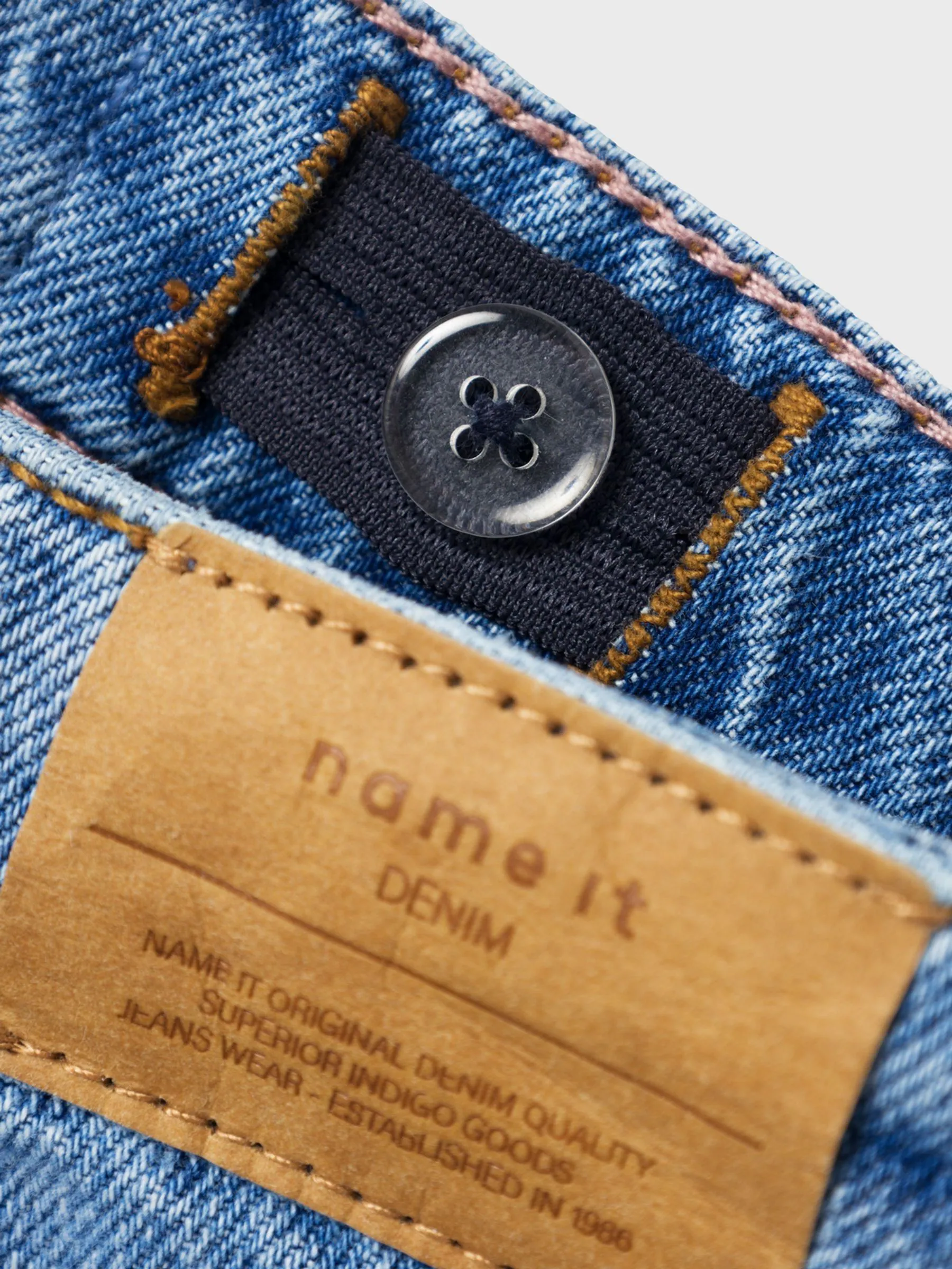 Name It High Waist Straight Leg Jeans