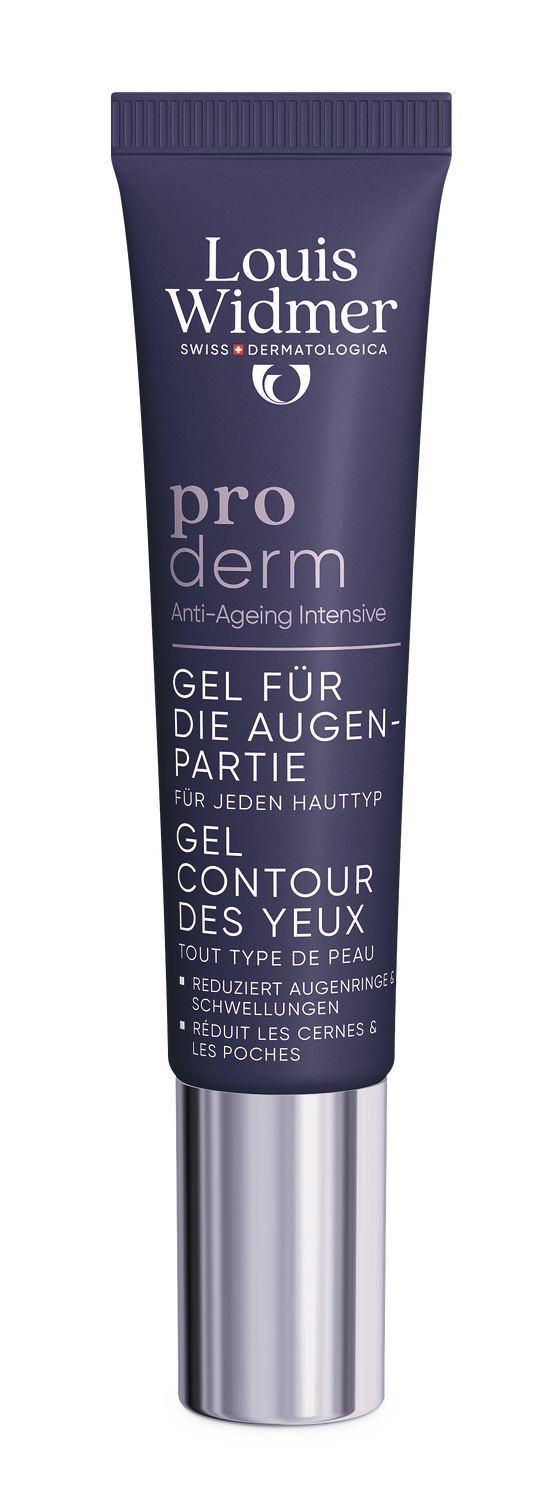 LOUIS WIDMER Proderm Gel für die Augenpartie<br>15 ml, Gel, ohne Parfum